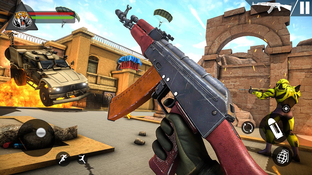 Fps Robot Shooting Games 3D mod apk screenshot 5