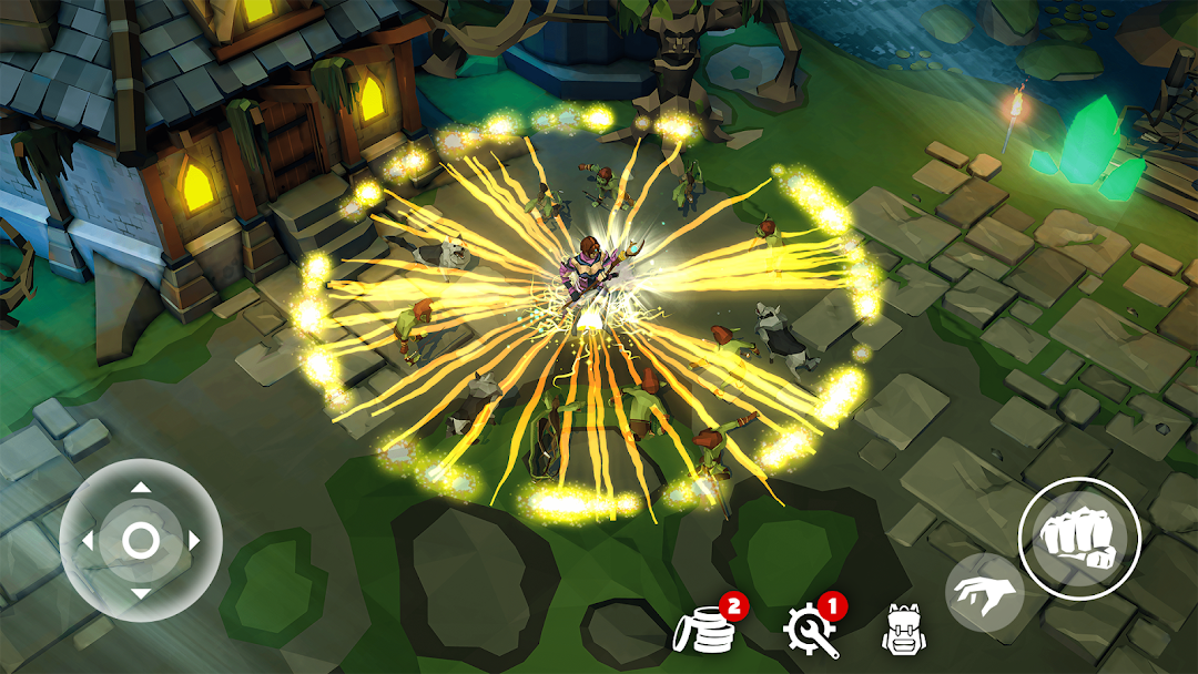 Polygon Fantasy: Action RPG mod apk screenshot 1
