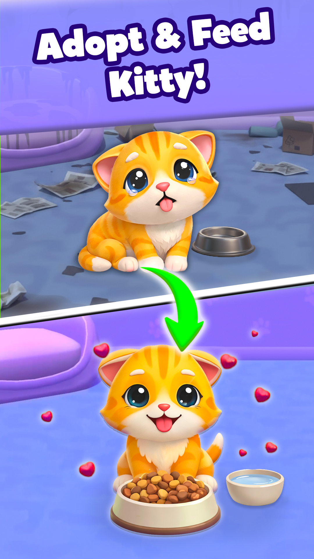 Cat Escape: Virtual Pet Game mod apk screenshot 2