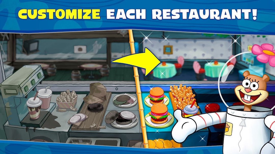 SpongeBob: Krusty Cook-Off mod apk screenshot 5