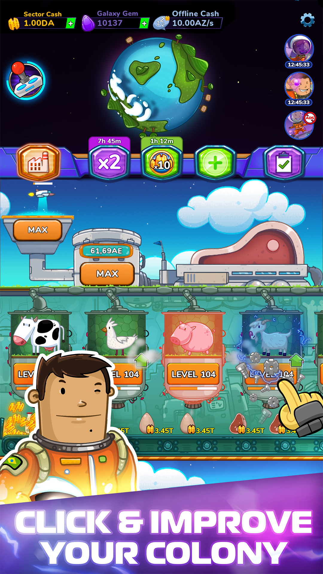 Endless Colonies: Idle Tycoon mod apk screenshot 2