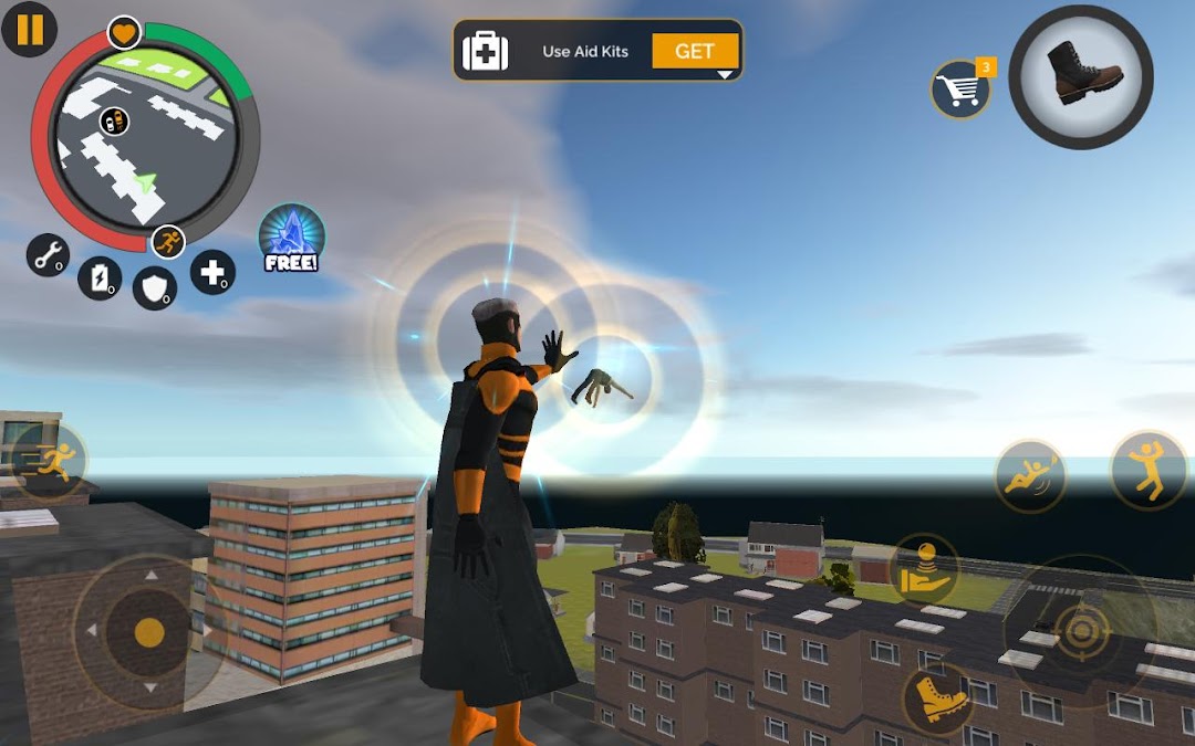 Naxeex Superhero mod apk screenshot 1