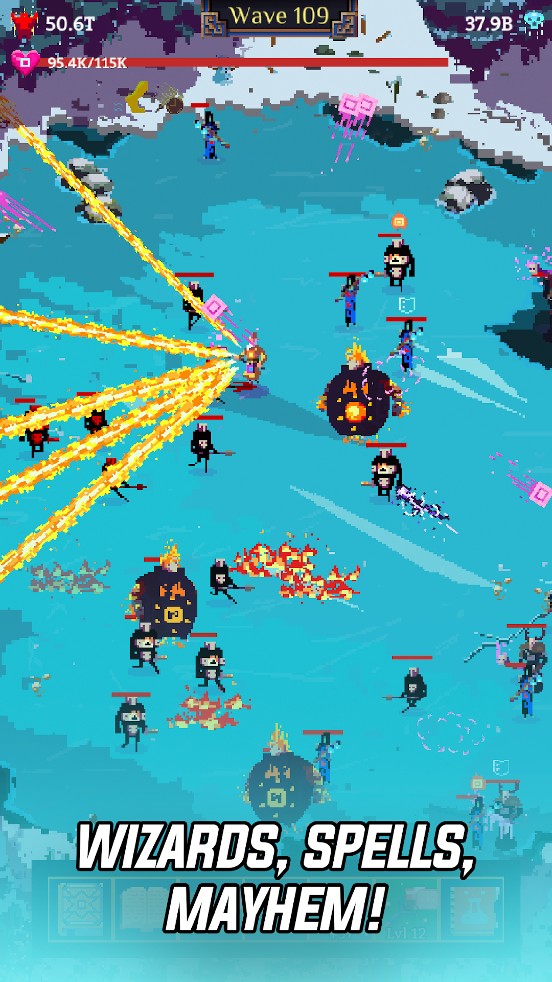 Tap Wizard 2: Idle Magic Game mod apk screenshot 1