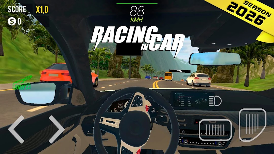 Racing in Car 2021 mod apk screenshot 1