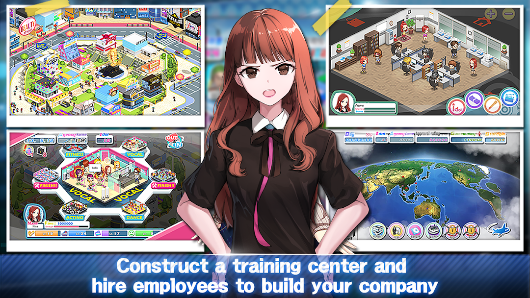 Girl Group Inc: Love Kpop Idol mod apk screenshot 1