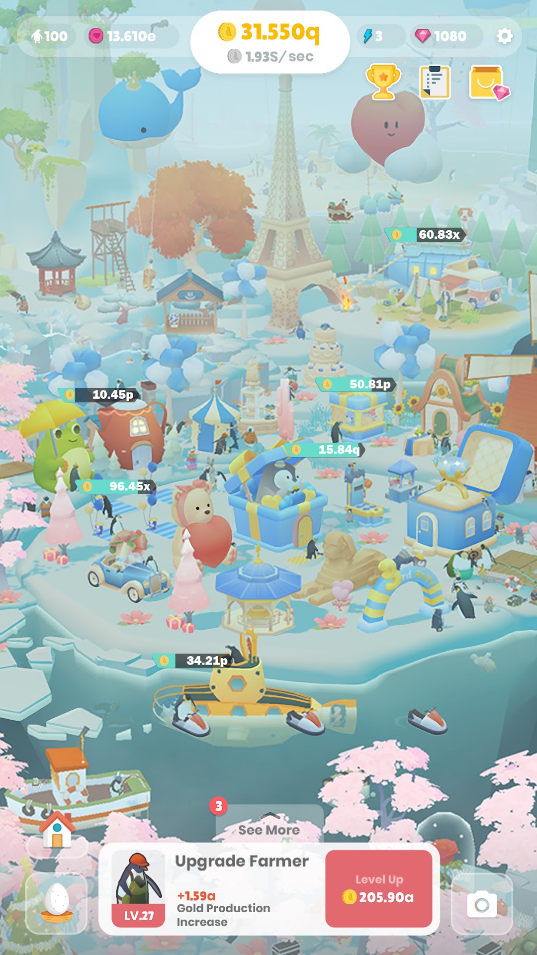 Penguin Isle mod apk screenshot 5