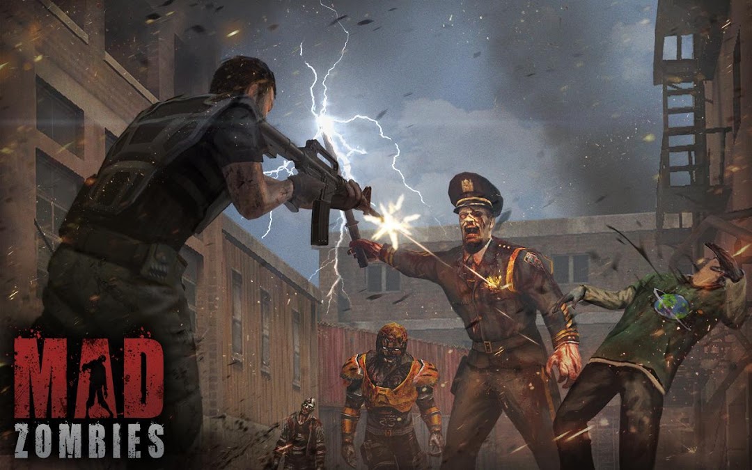 Mad Zombies: Offline Games mod apk screenshot 2