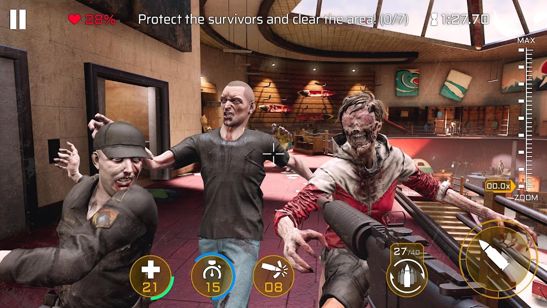 Kill Shot Virus: Zombie FPS mod apk screenshot 1