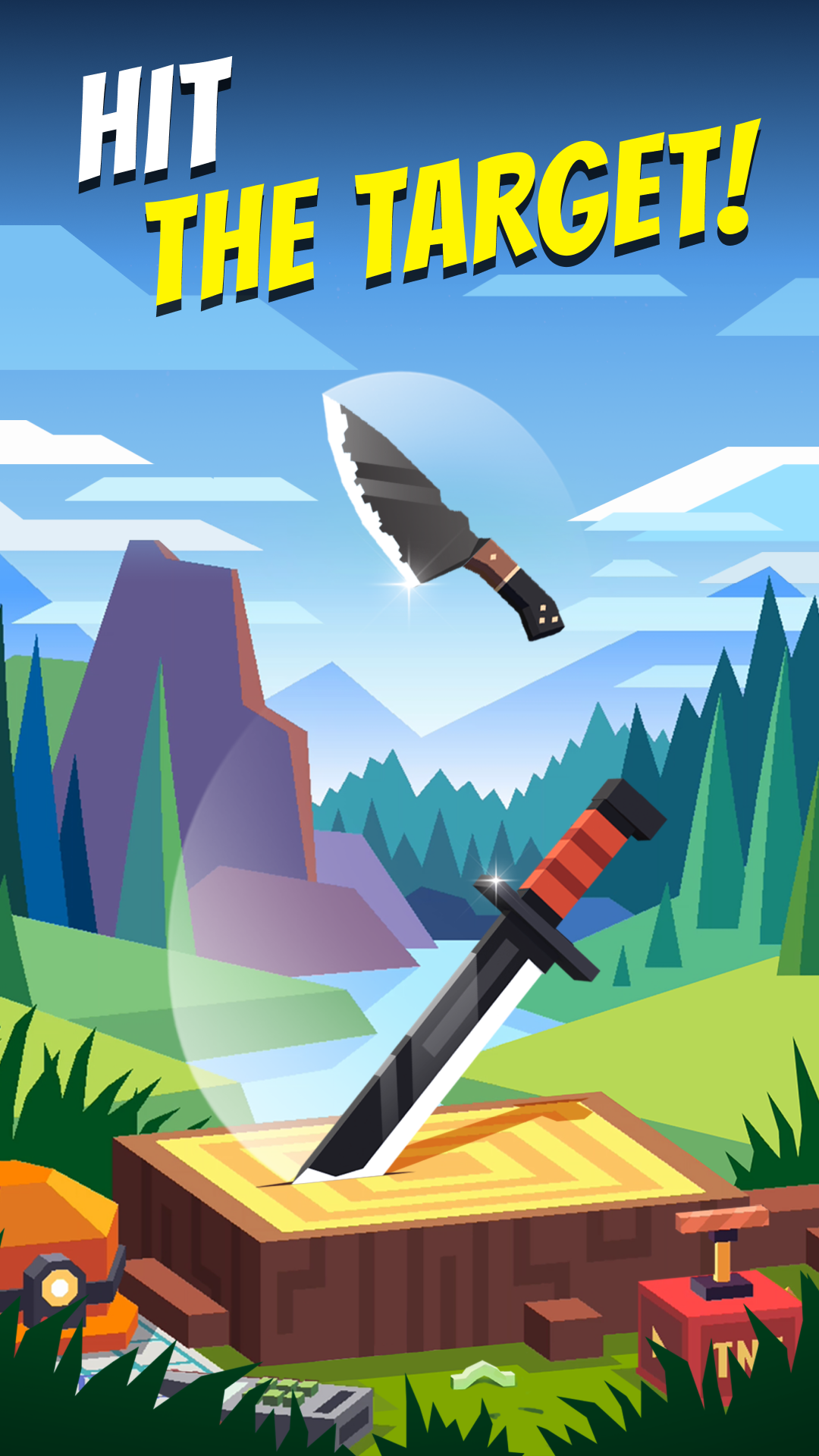 Flippy Knife: 3D flipping game mod apk screenshot 1