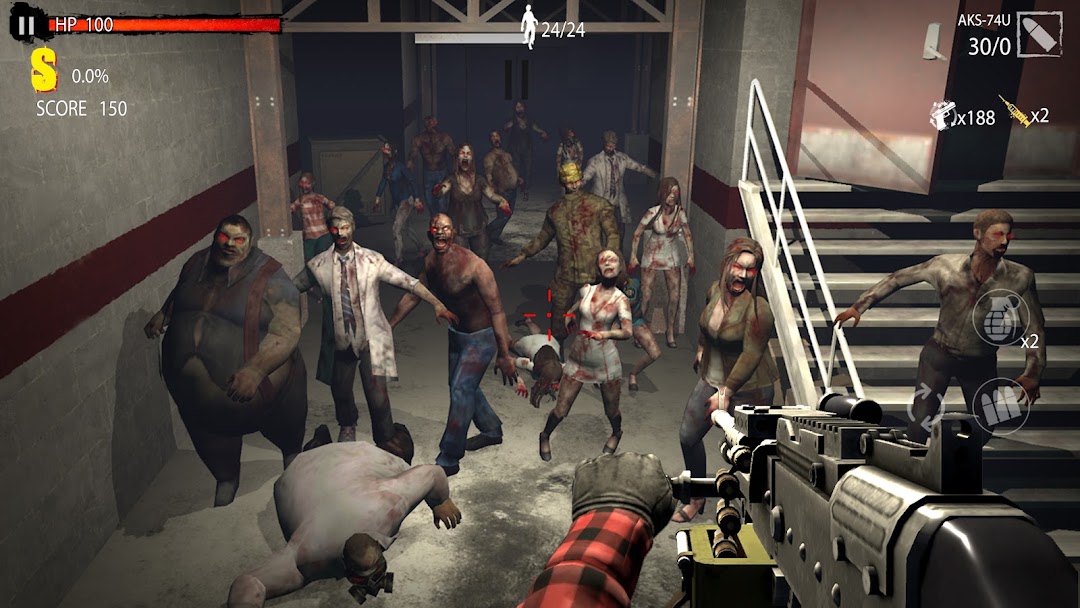 Zombie Hunter D-Day : 20Mil+ mod apk screenshot 2
