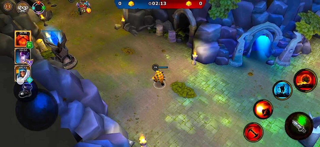 Legendary Heroes MOBA Offline mod apk screenshot 4
