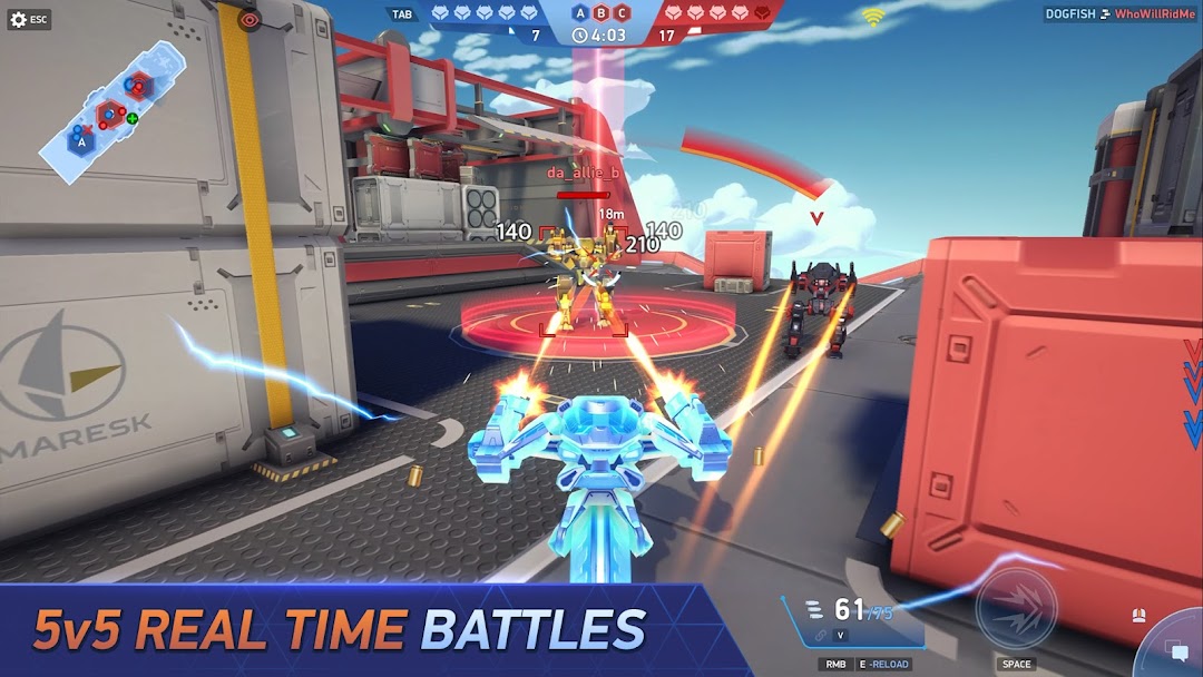 Mech Arena - Shooting Game mod apk screenshot 2