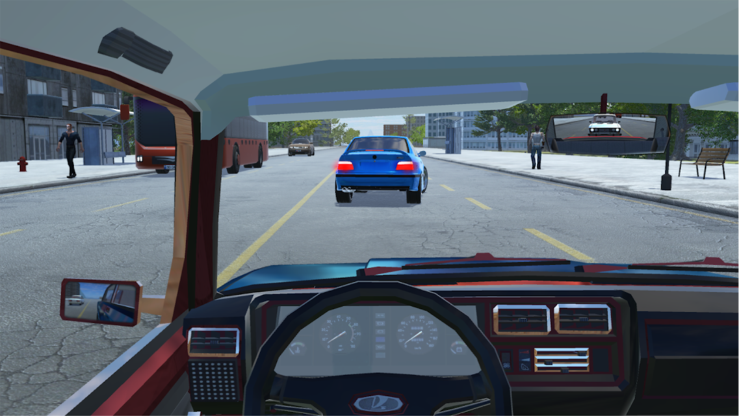 Russian Car Lada 3D mod apk screenshot 4