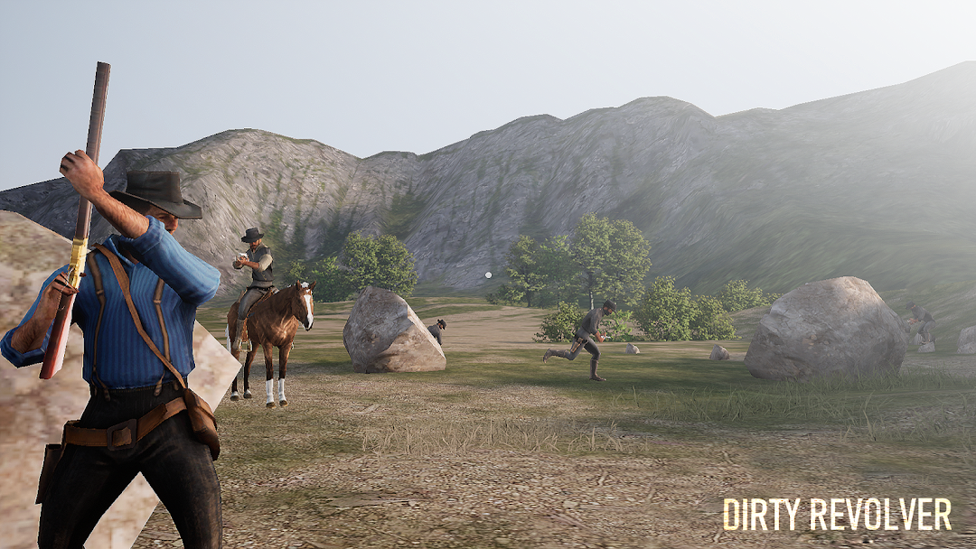 Dirty Revolver Cowboy Shooter mod apk screenshot 3