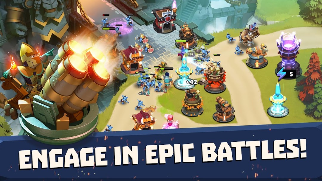 Castle Creeps - Tower Defense mod apk screenshot 1
