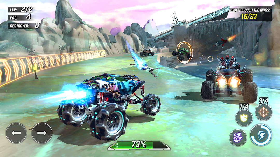 RACE: Rocket Arena Car Extreme mod apk screenshot 4