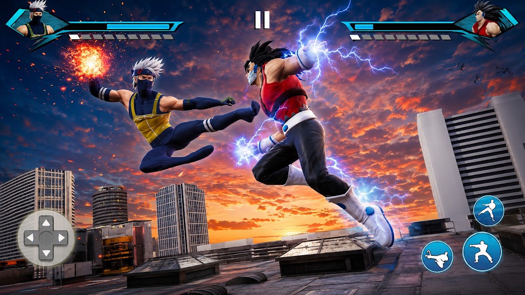 Karate King Kung Fu Fight Game mod apk screenshot 2