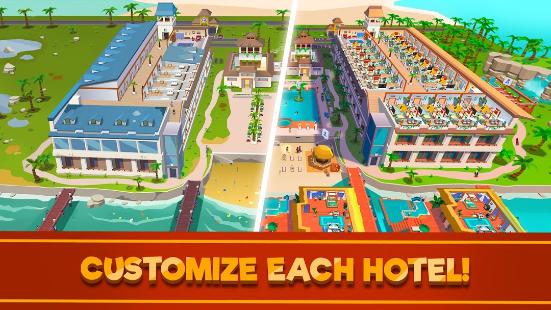 Hotel Empire Tycoon－Idle Game mod apk screenshot 2