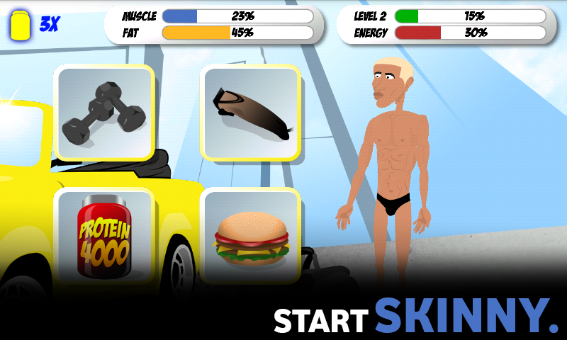 Iron Muscle bodybuilding game mod apk screenshot 2