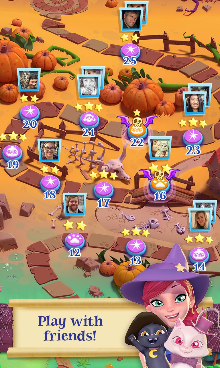 Bubble Witch 2 Saga mod apk screenshot 4
