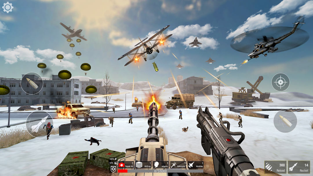 World War: Army Battle FPS 3D mod apk screenshot 4