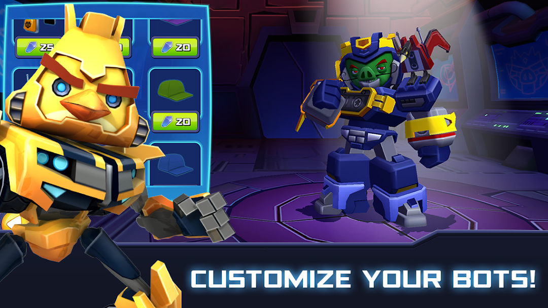 Angry Birds Transformers mod apk screenshot 2