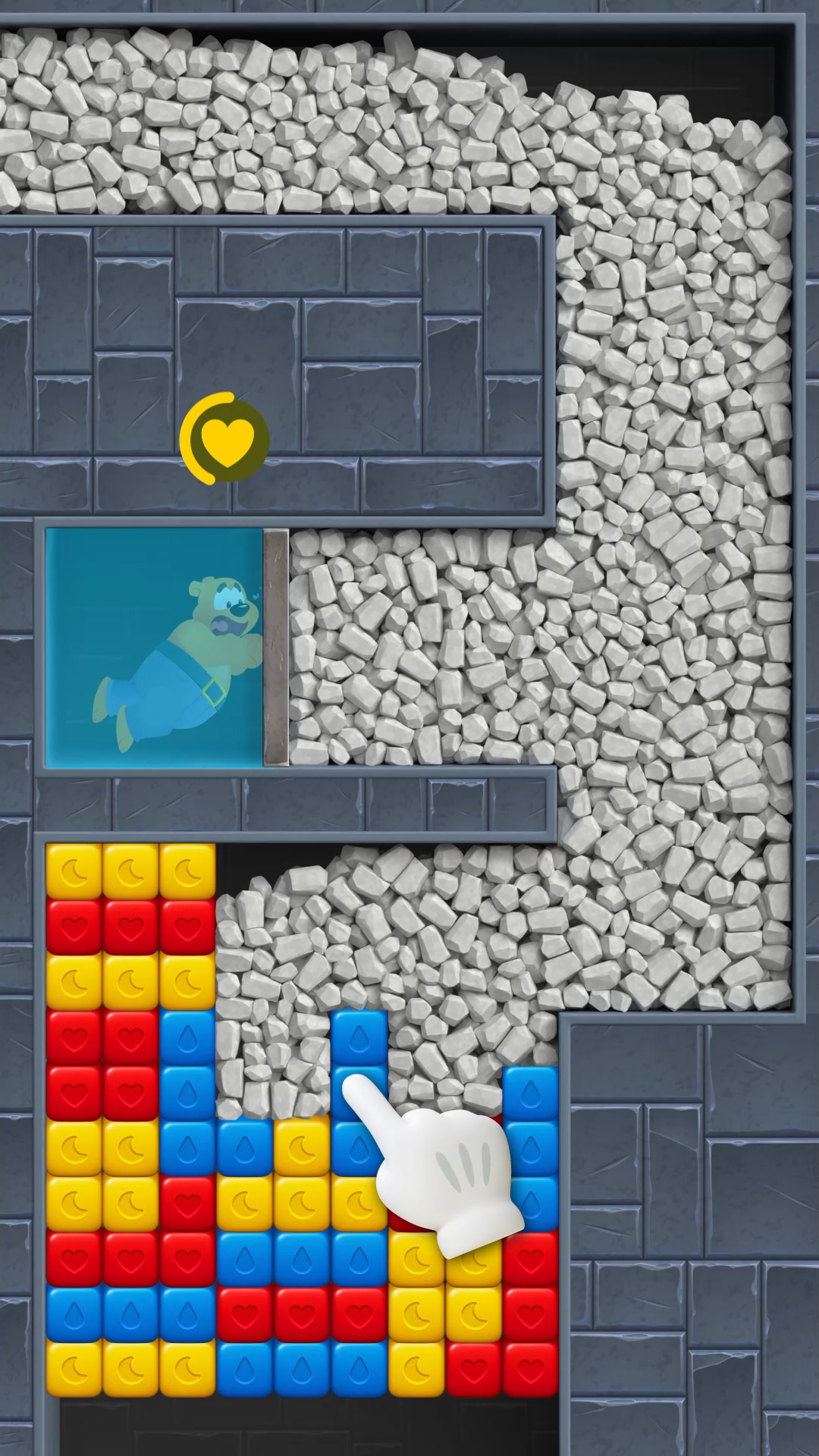 Toon Blast mod apk screenshot 3