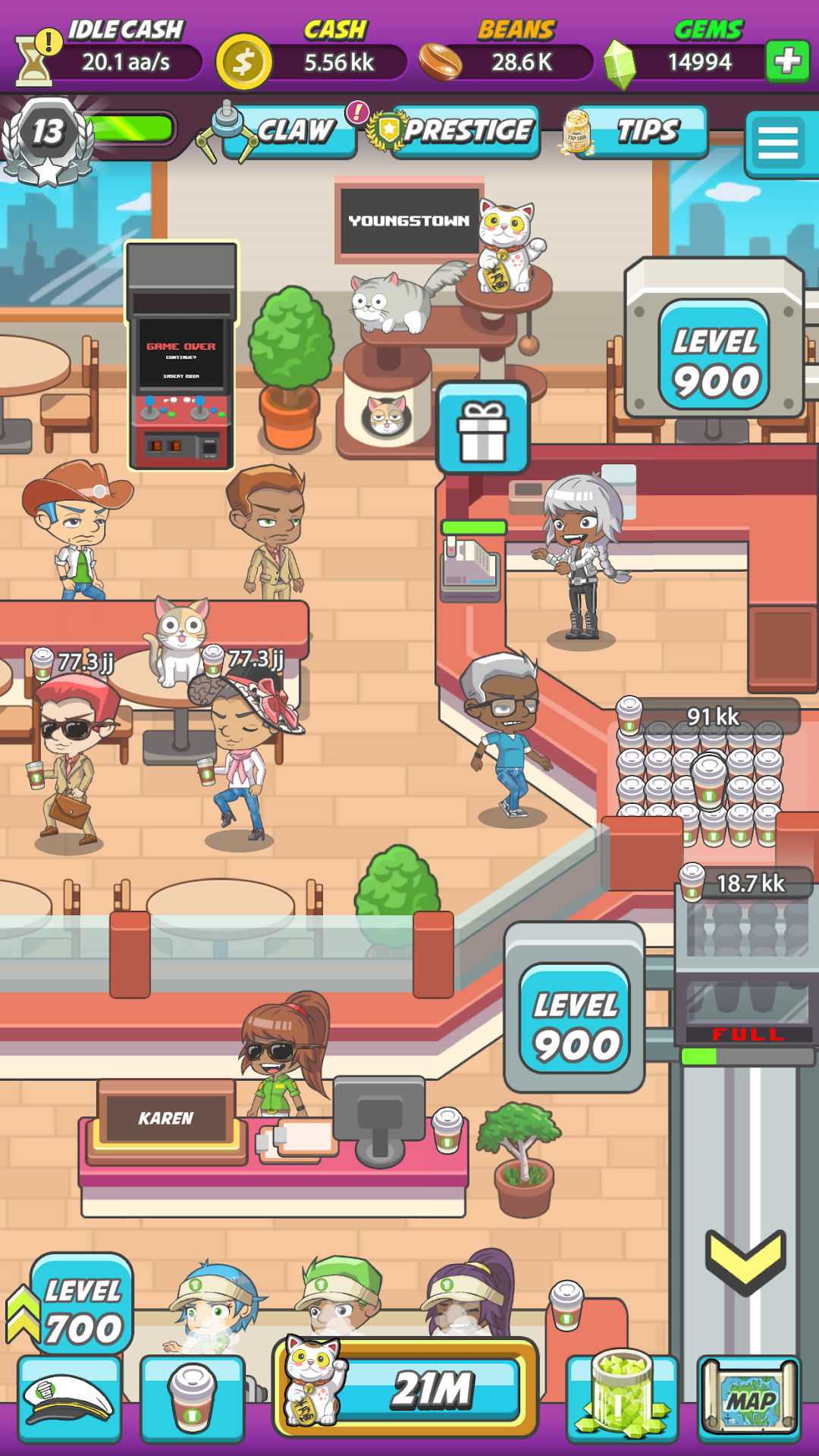 Coffee Craze - Barista Tycoon mod apk screenshot 1