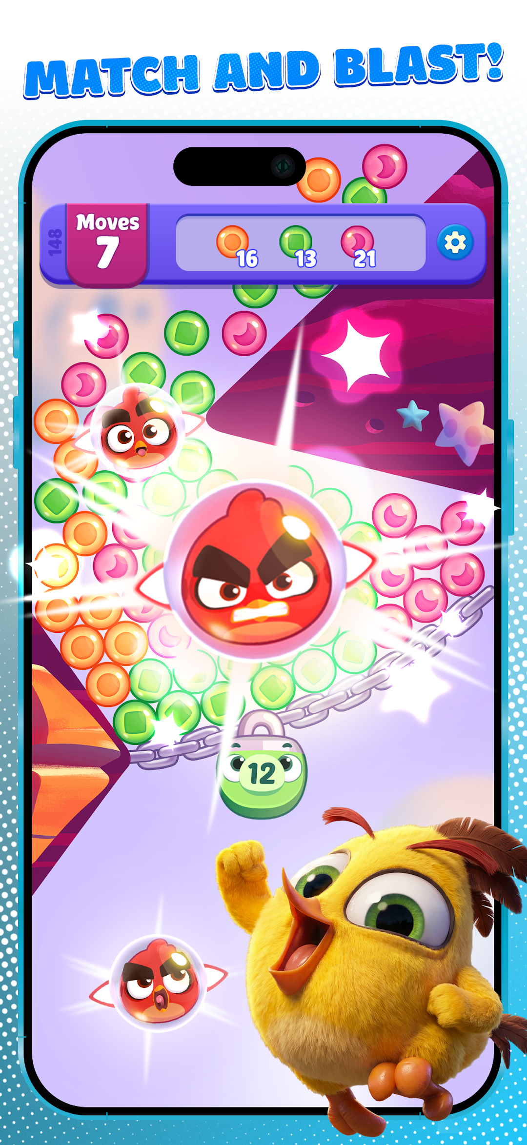 Angry Birds Dream Blast mod apk screenshot 2