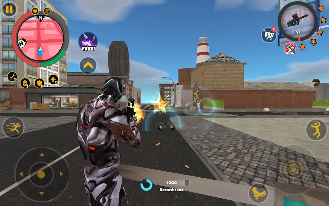 Rope Hero 3 mod apk screenshot 3