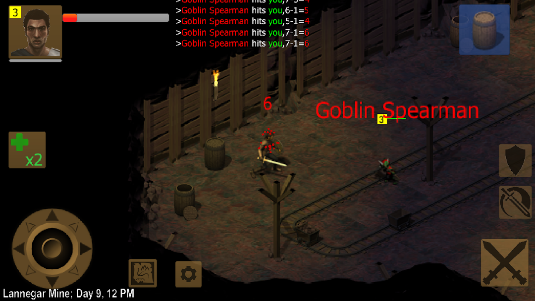 Exiled Kingdoms RPG mod apk screenshot 2