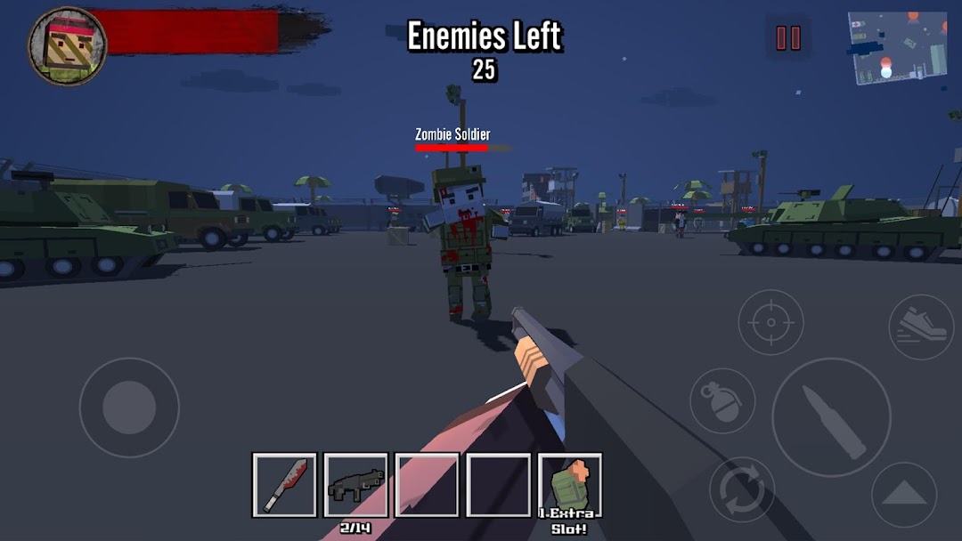 Blocky Zombie Survival 2 mod apk screenshot 3