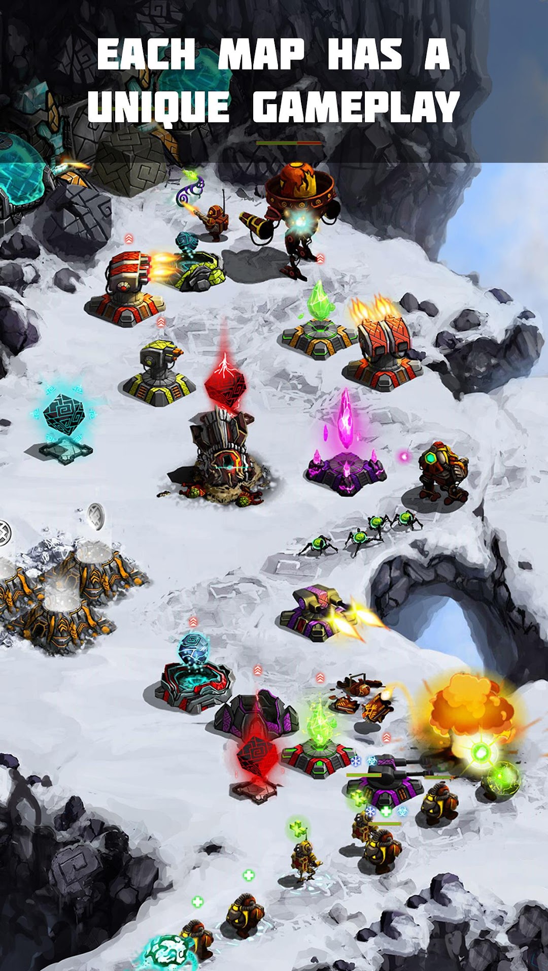 Ancient Planet Tower Defense mod apk screenshot 2