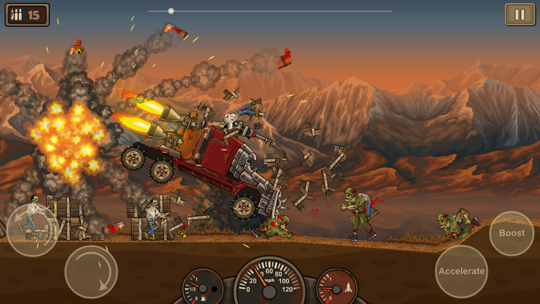 Earn to Die Lite mod apk screenshot 2