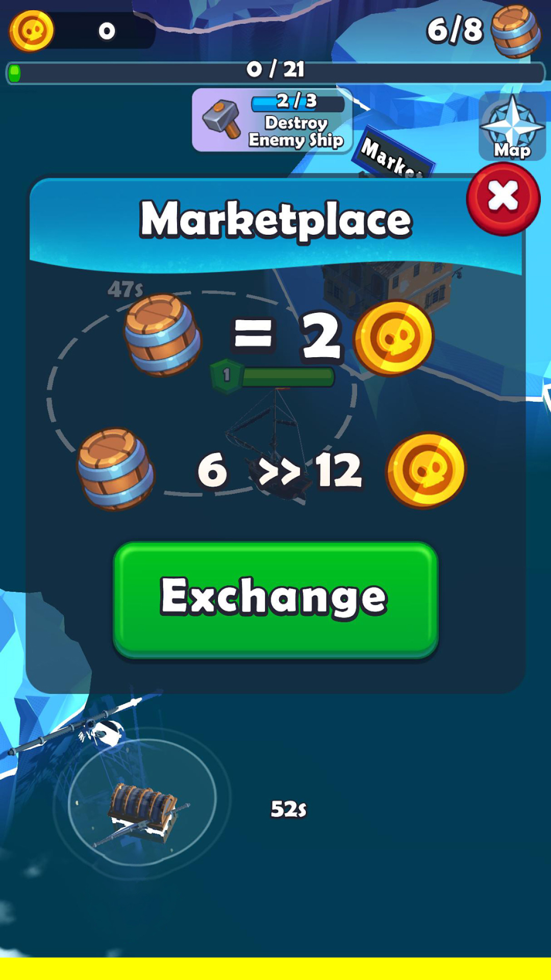 Pirate Raid - Caribbean Battle mod apk screenshot 5