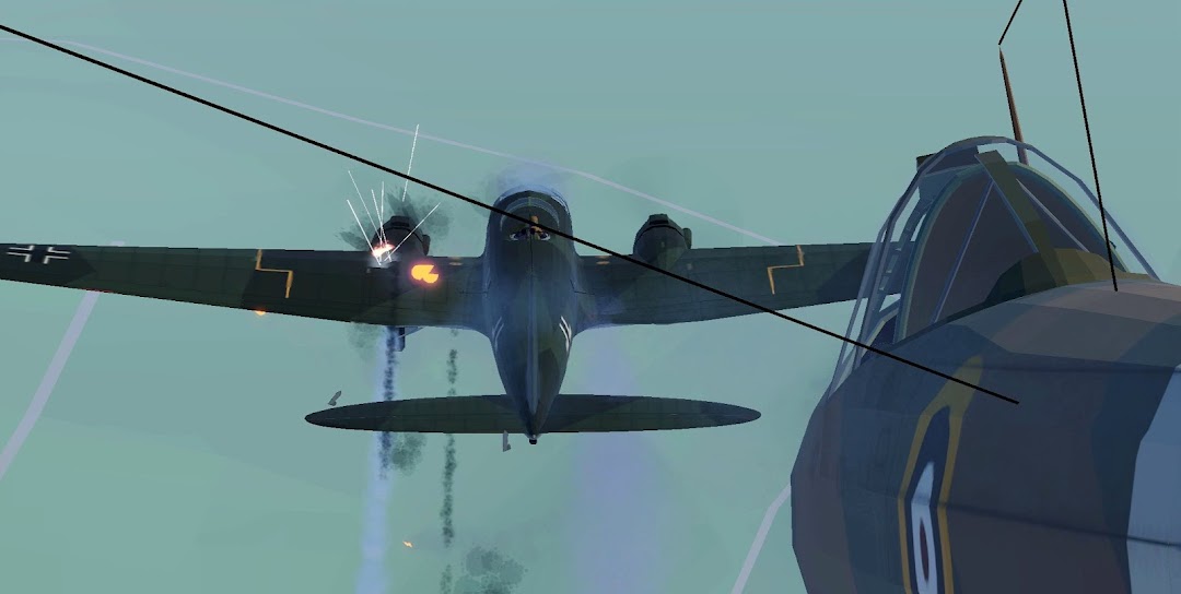 Sky On Fire : 1940 mod apk screenshot 1