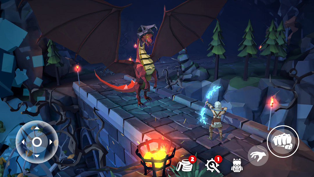 Polygon Fantasy: Action RPG mod apk screenshot 4