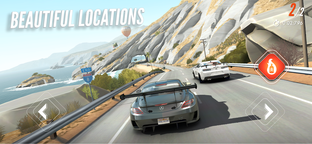 Rebel Racing mod apk screenshot 2