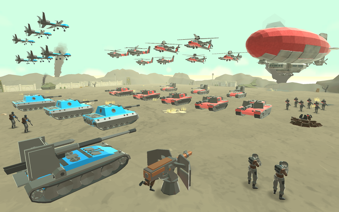 Army Battle Simulator mod apk screenshot 1