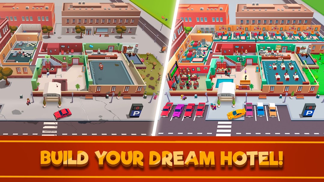 Hotel Empire Tycoon－Idle Game mod apk screenshot 1