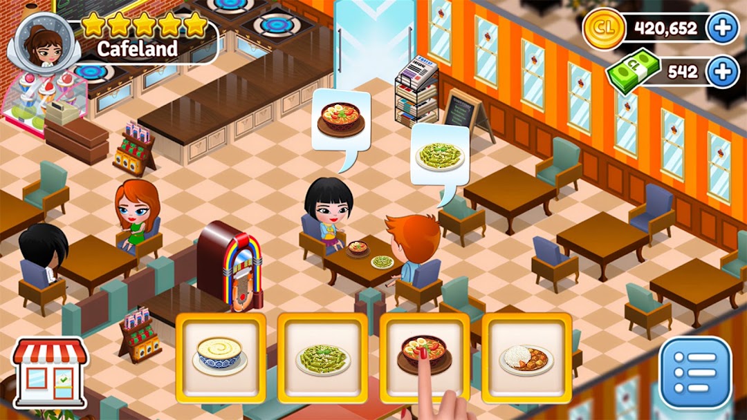 Cafeland - Restaurant Cooking mod apk screenshot 2