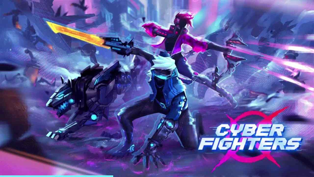 Cyber Fighters 1.11.76 APK MOD [Menu LMH, Huge Amount Of Money gems, unlocked all characters, max level]