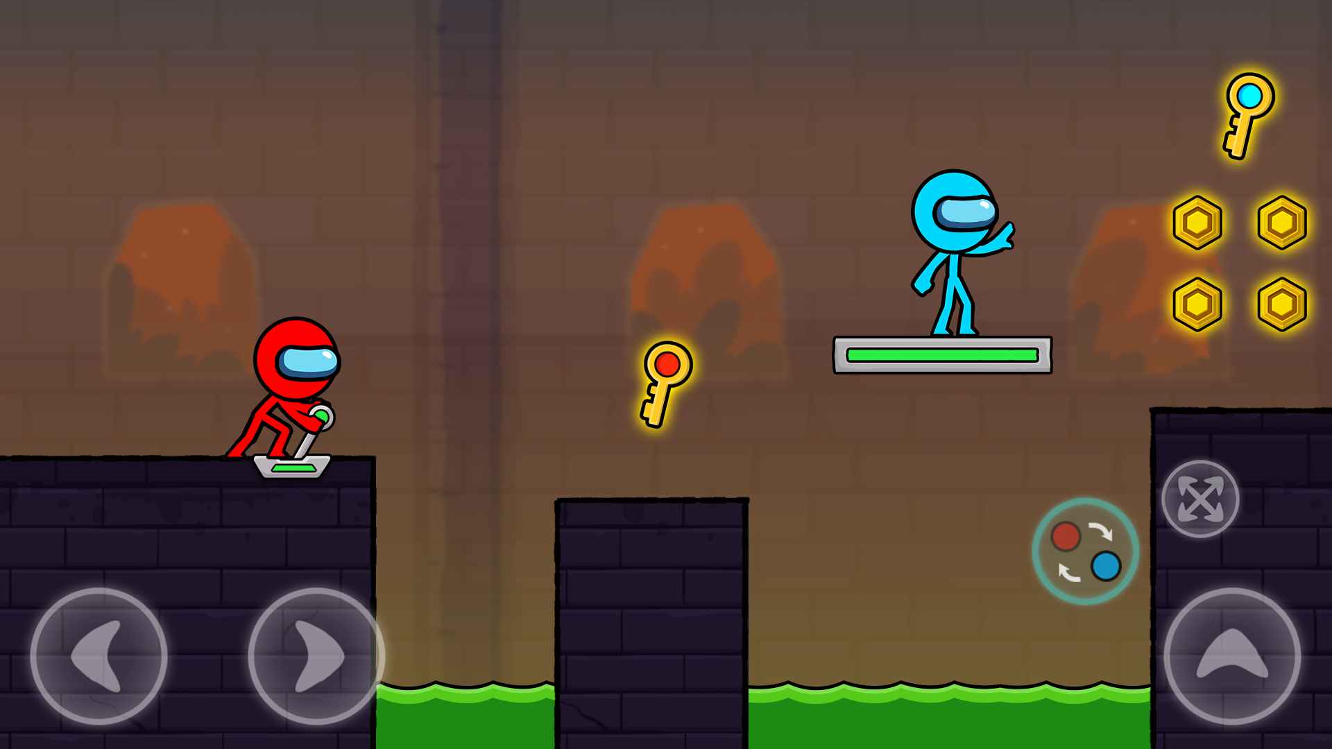 Download Red and Blue Stickman 2 