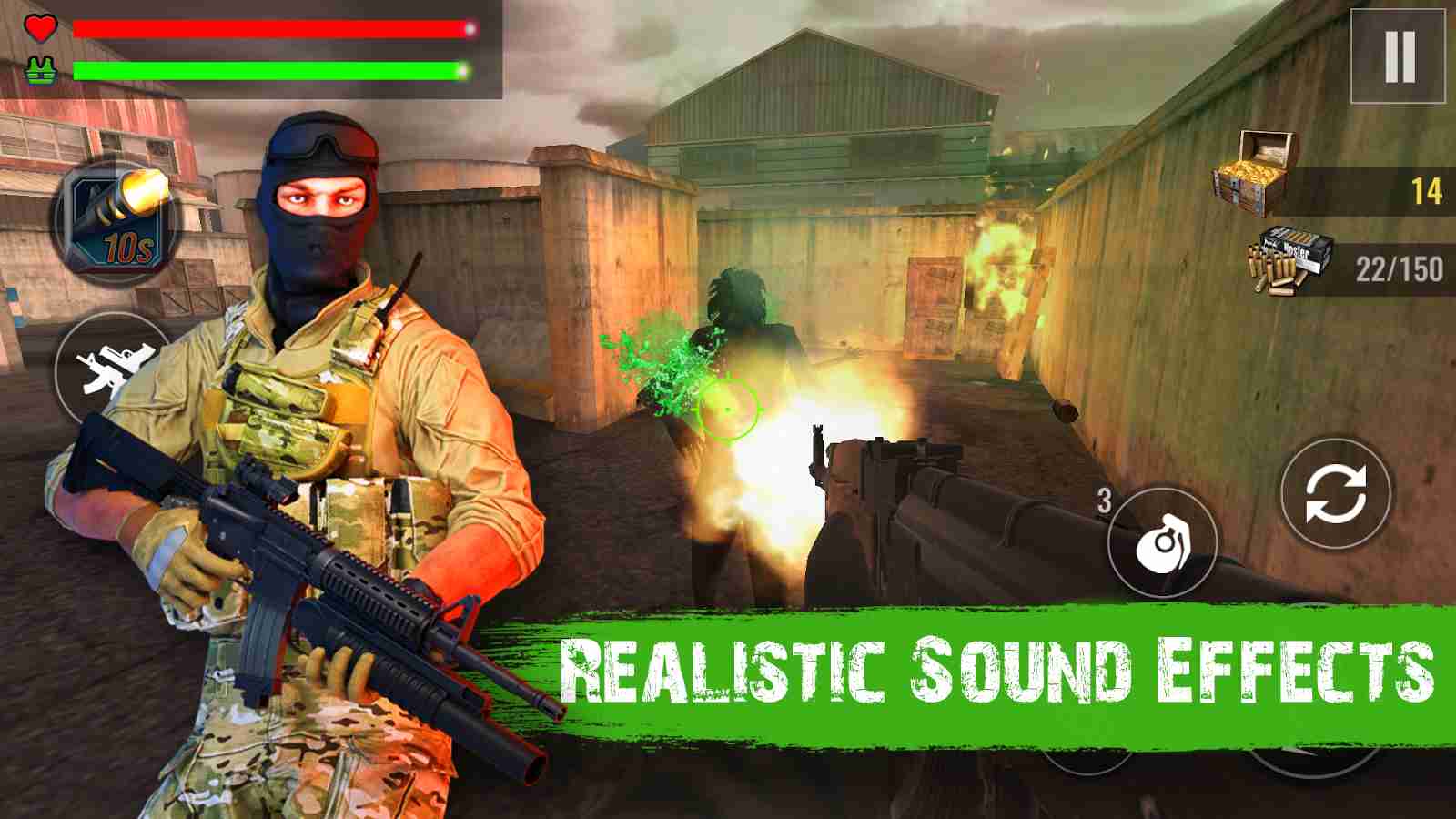 Game Zombie Shooter Hell 4 Survival Mod