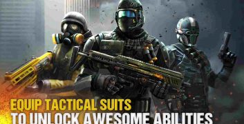 Modern Combat 5 MOD APK 6.0.1a [Menu LMH, Unlimited Money gold credits, Dumb bot] image