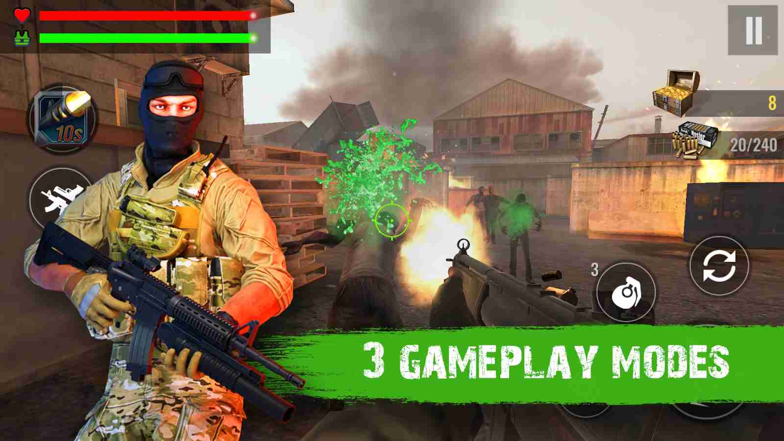 Ear Zombie Shooter Hell 4 Survival 