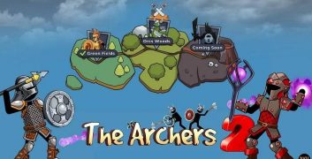 The Archers 2 Hack 1.7.6.1.0 APK MOD [Menu LMH, Huge Amount Of Money stars coins gems, all weapons unlocked] image