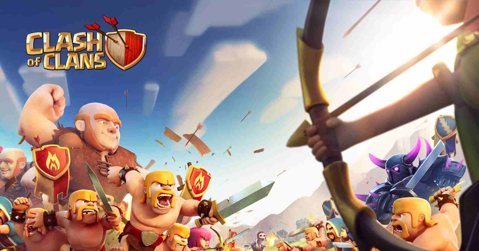 Clash of Clans 16.253.20 APK MOD [Menu LMH, Huge Amount Of Money everything troops gold gems oil]
