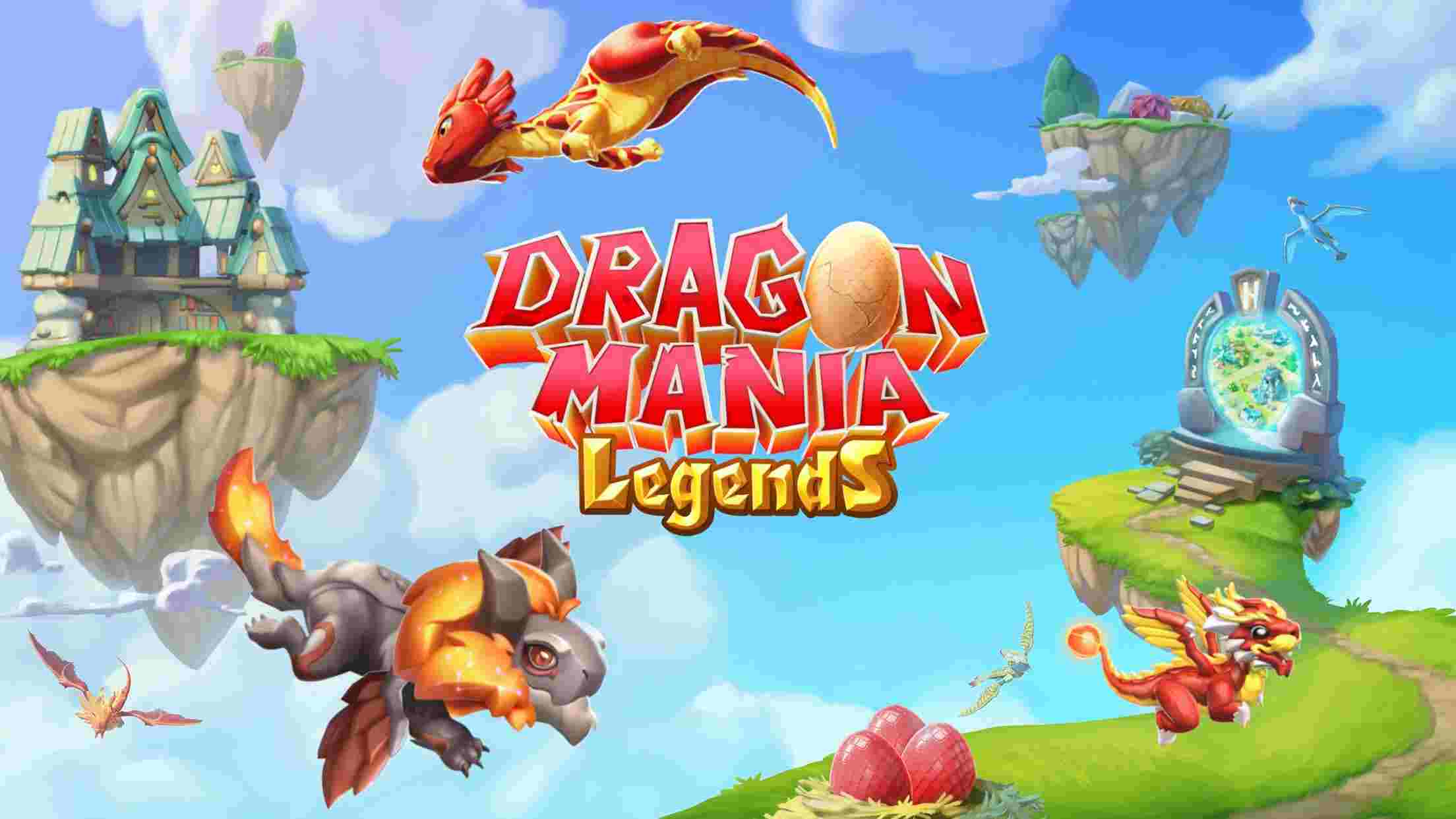 Dragon Mania Legends 7.5.0k APK MOD [Menu LMH, Huge Amount Of Money coins gems]