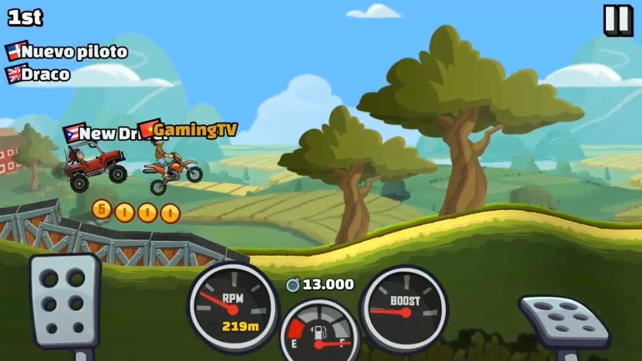 hill climb racing 2 mod menu